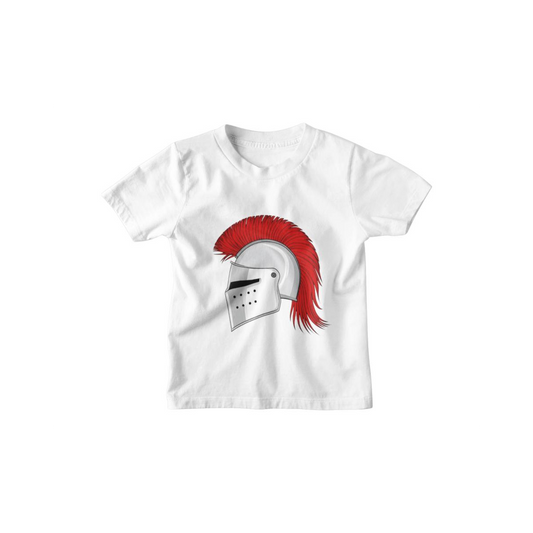 Kinder T-Shirt Comic Ritterhelm