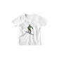 Kinder T-Shirt Comic Skifahrer