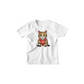 Kinder T-Shirt Comic Soccer-Cat