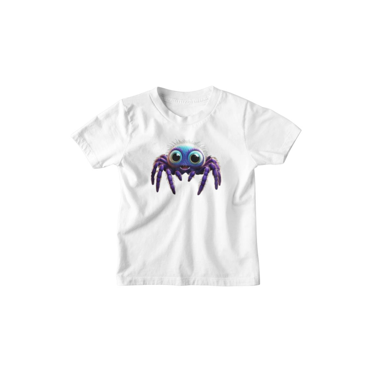 Kinder T-Shirt Comic Spinne