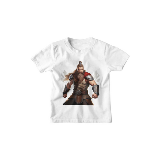 Kinder T-Shirt Comic Wikinger