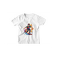 Kinder T-Shirt Comic Watercolor Skateboarder