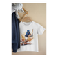 Kinder T-Shirt Cricket Spieler