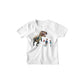 Kinder T-Shirt Dino spielt Rugby