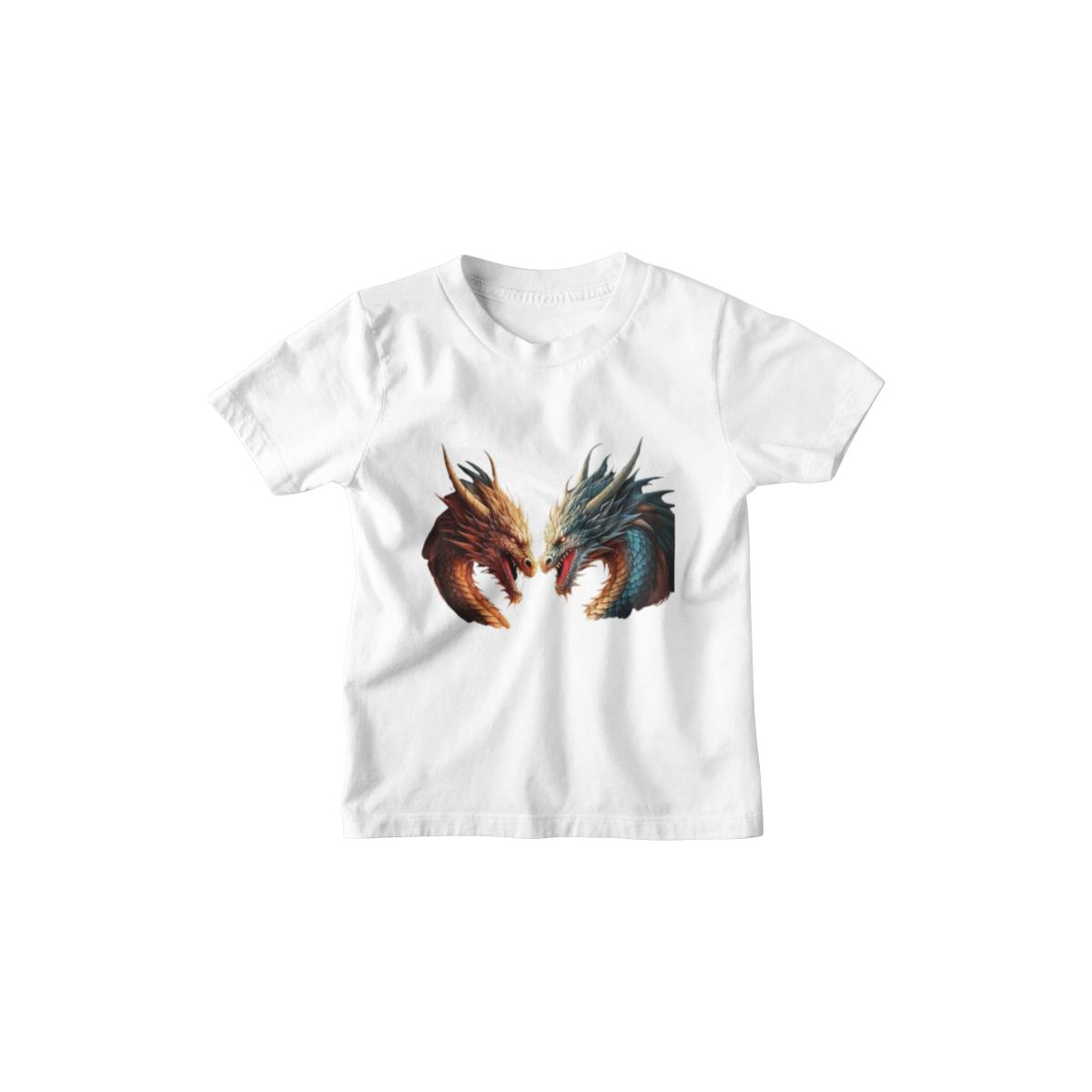 Kinder T-Shirt Drachenköpfe