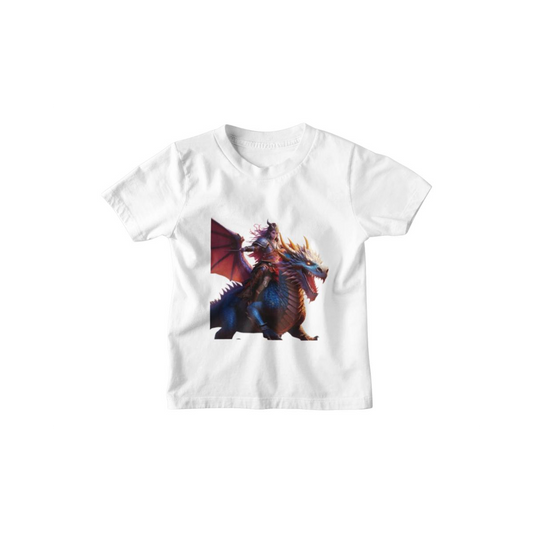 Kinder T-Shirt Drachenkriegerin