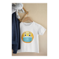Kinder T-Shirt Emoji Funny with Mask