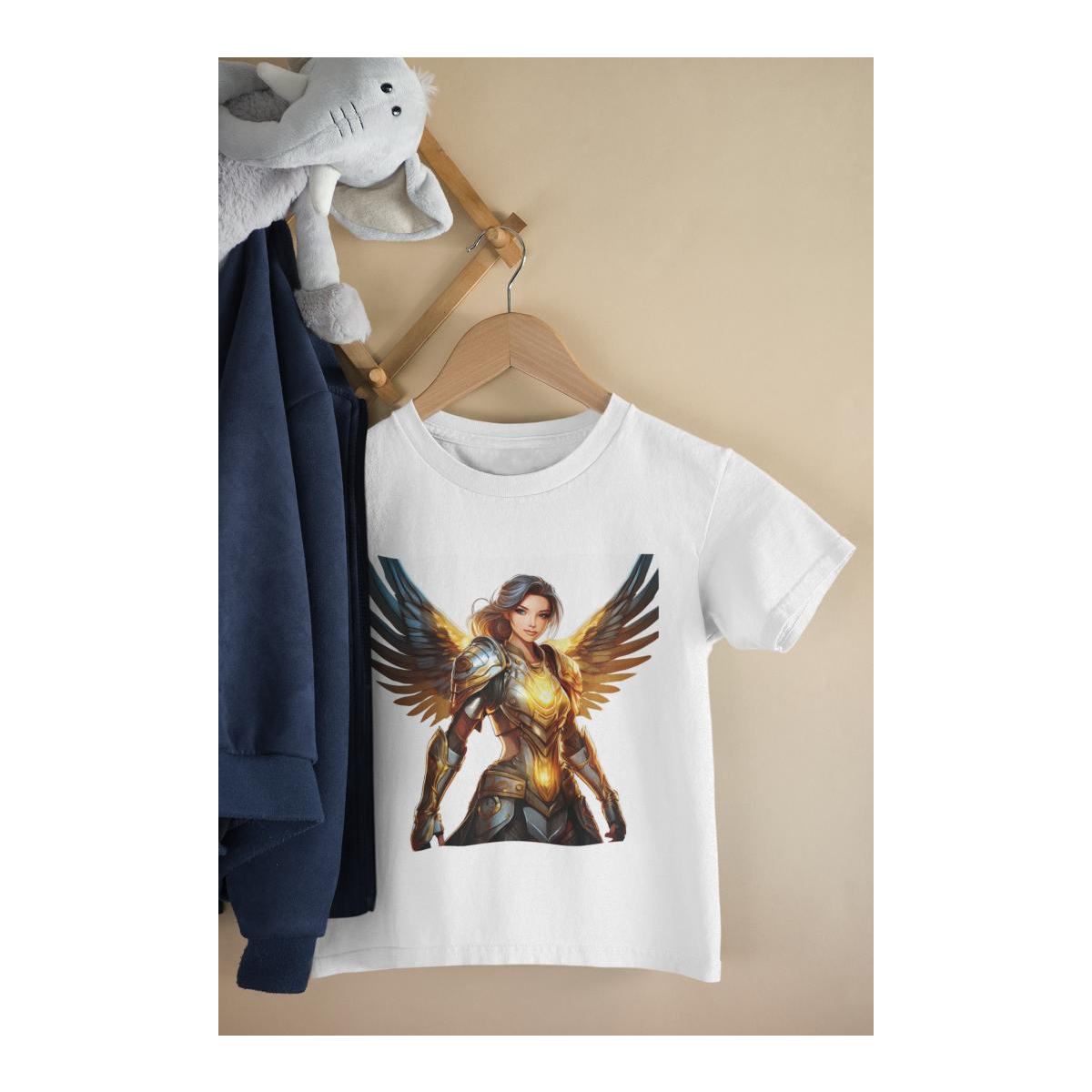 Kinder T-Shirt Engel-Kriegerin