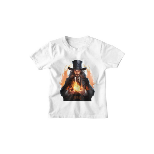 Kinder T-Shirt Feuermagier