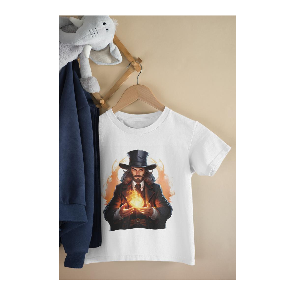 Kinder T-Shirt Feuermagier