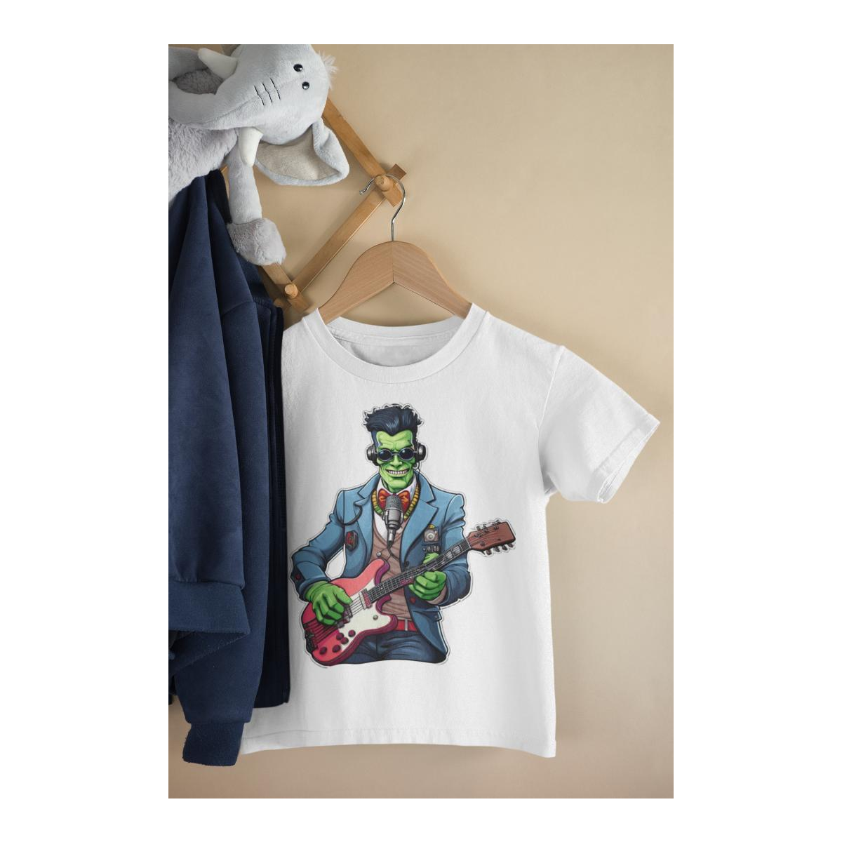 Kinder T-Shirt Frankenstein Rocks