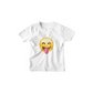 Kinder T-Shirt Funny Emoji Stuck out Tongue