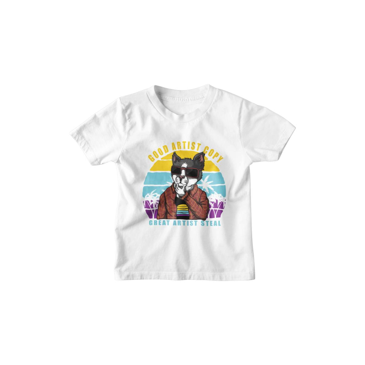 Kinder T-Shirt Good vs Great Artist