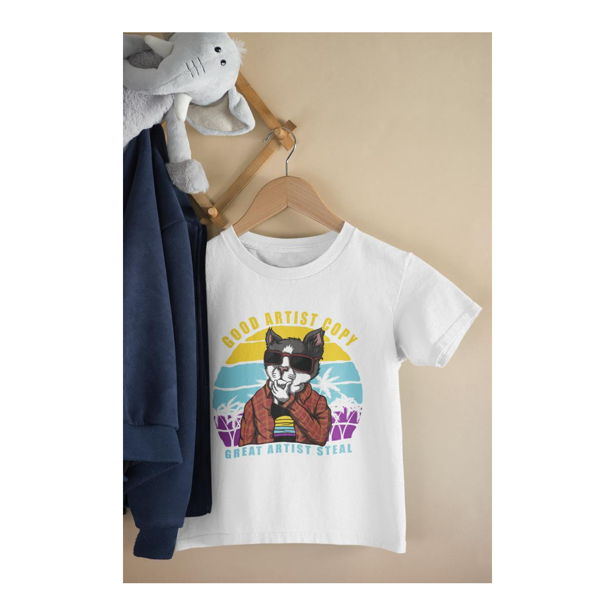 Kinder T-Shirt Good vs Great Artist