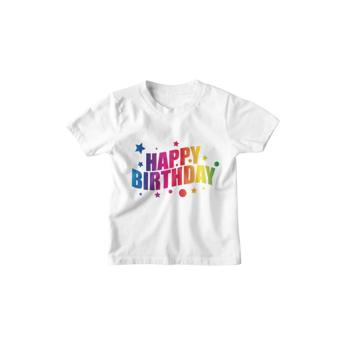 Kinder T-Shirt Happy Birthday 2