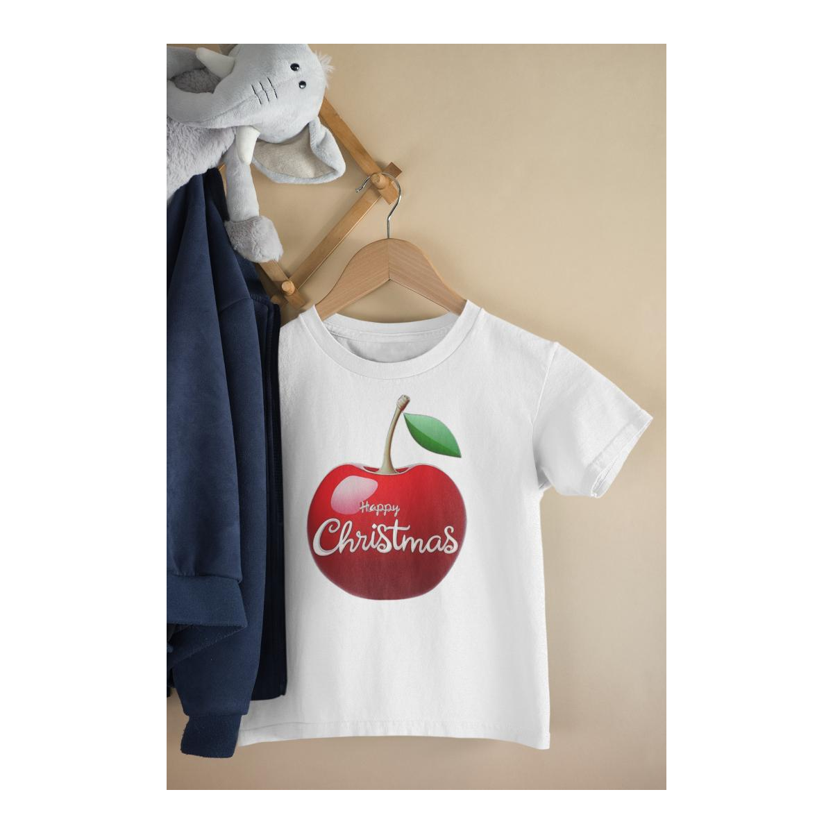 Kinder T-Shirt Happy Christmas