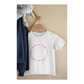 Kinder T-Shirt Herzchen im Kreis