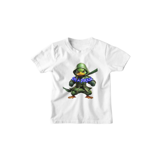 Kinder T-Shirt I am a Duckja