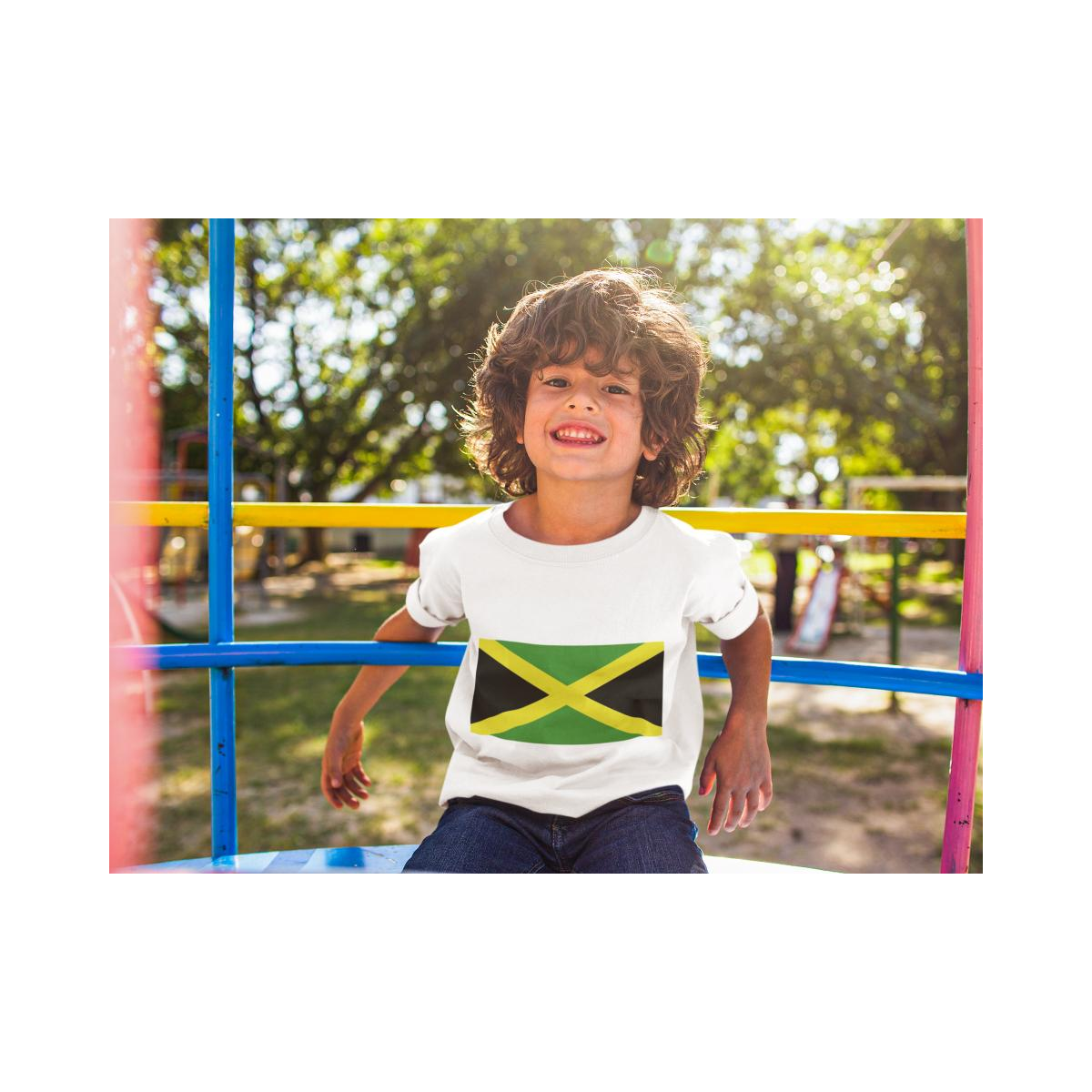 Kinder T-Shirt Jamaika Flagge