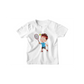 Kinder T-Shirt Junge spielt Tennis 2