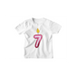 Kinder T-Shirt Kerzenzahl 7