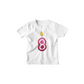 Kinder T-Shirt Kerzenzahl 8