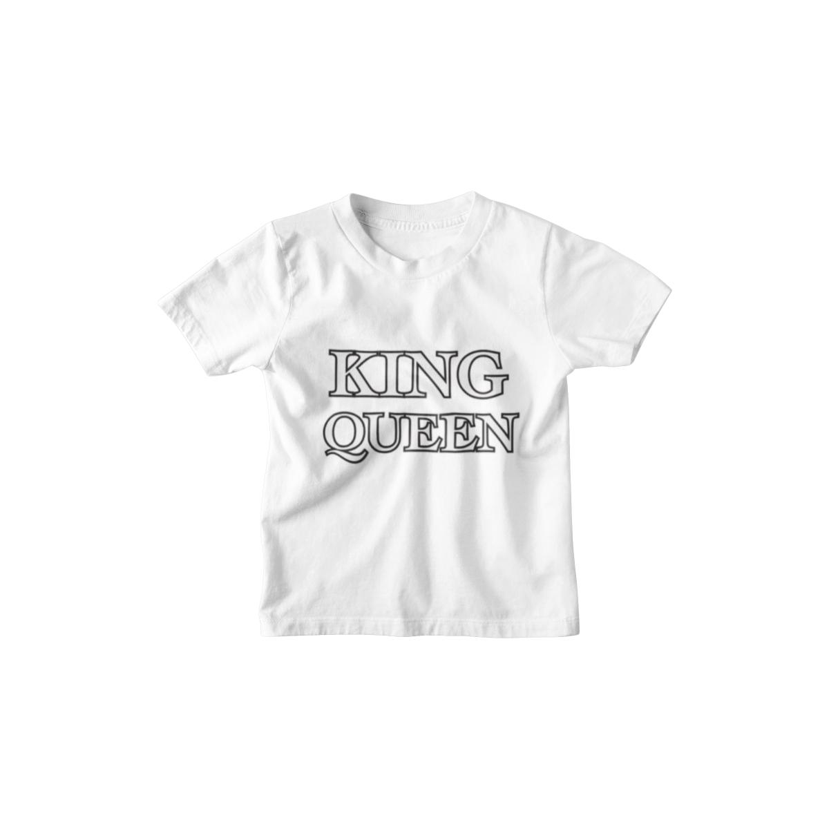Kinder T-Shirt King Queen