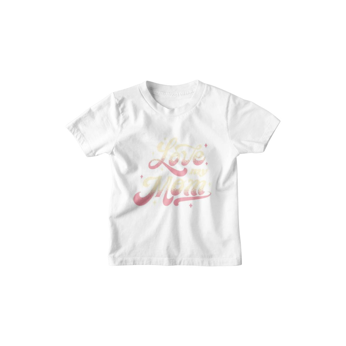 Kinder T-Shirt Love my Mom