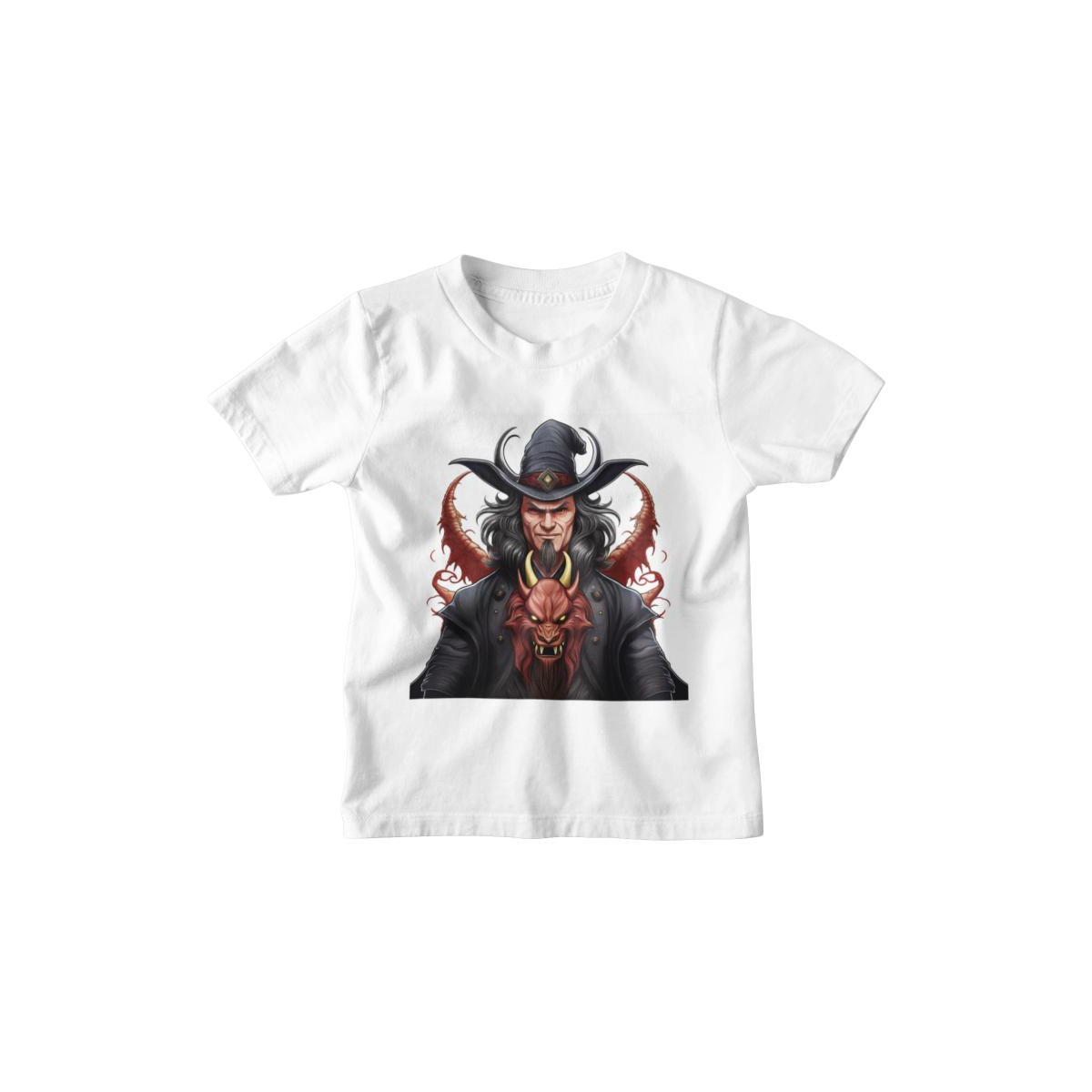 Kinder T-Shirt Magier mit Demon