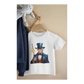 Kinder T-Shirt Magier mit Stab