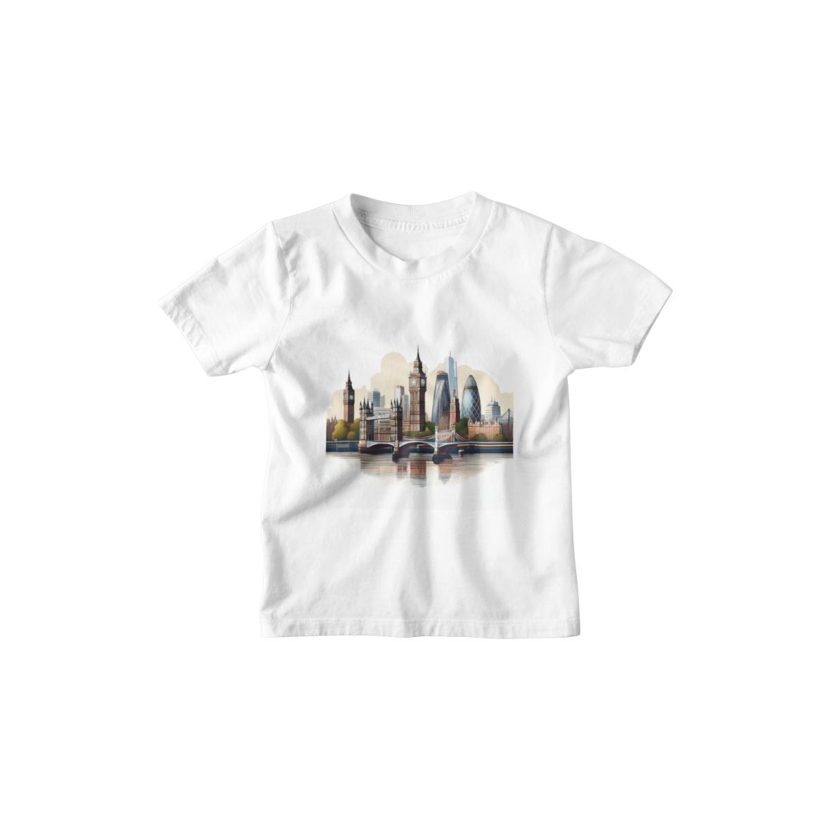Kinder T-Shirt Moderne Skyline der Stadt 12