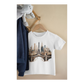 Kinder T-Shirt Moderne Skyline der Stadt 15