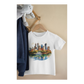 Kinder T-Shirt Moderne Skyline der Stadt 18