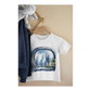 Kinder T-Shirt Moderne Skyline der Stadt 19