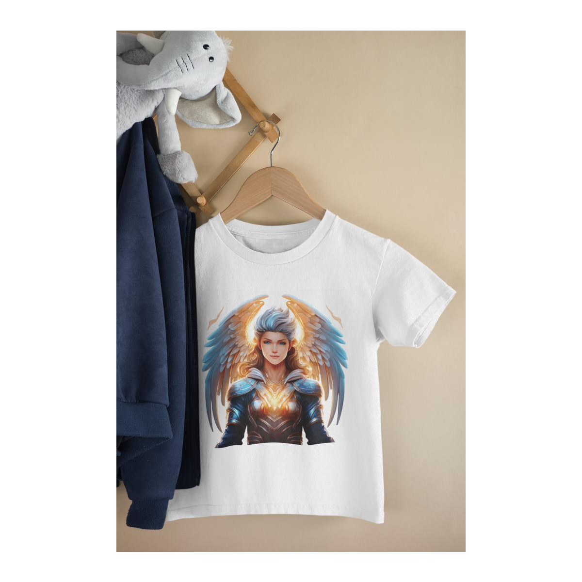 Kinder T-Shirt Mythischer Engel