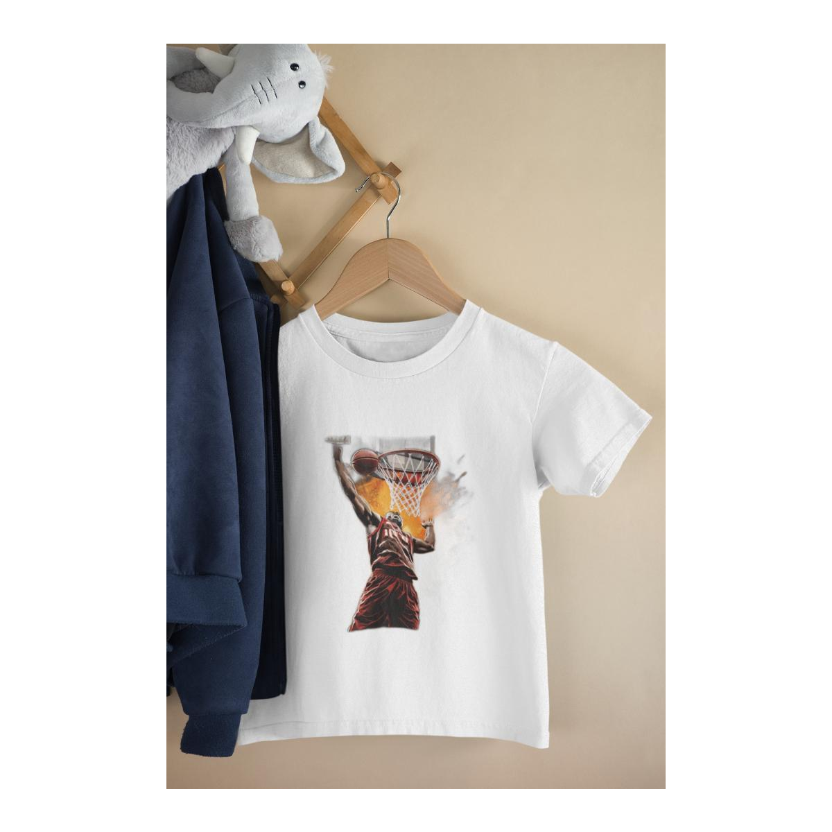 Kinder T-Shirt NBA Basketballer