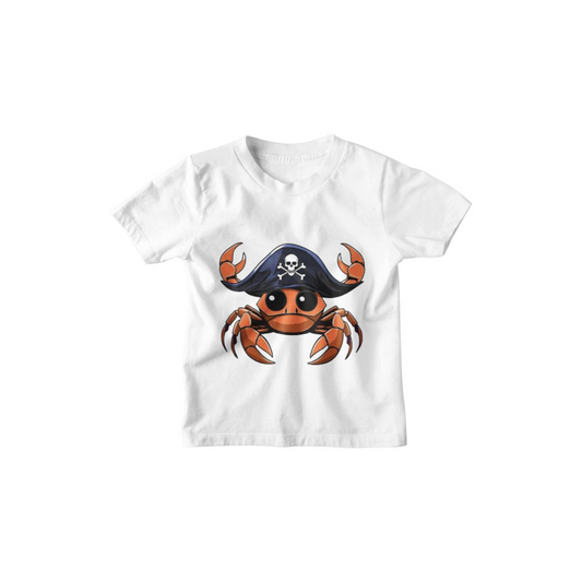 Kinder T-Shirt Pirate Crab