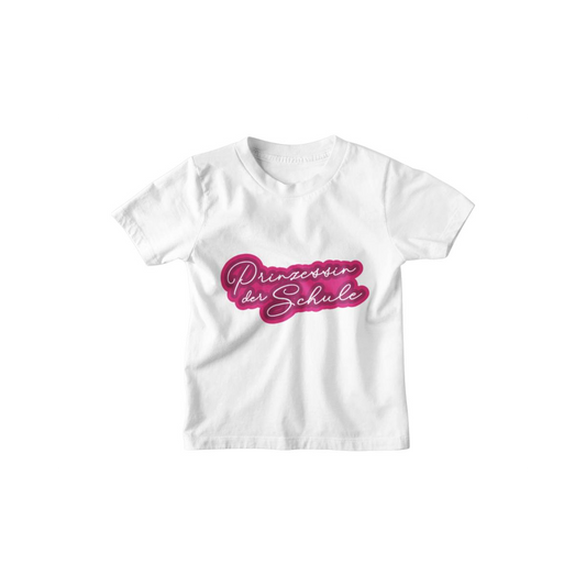 Kinder T-Shirt Prinzessin in der Schule