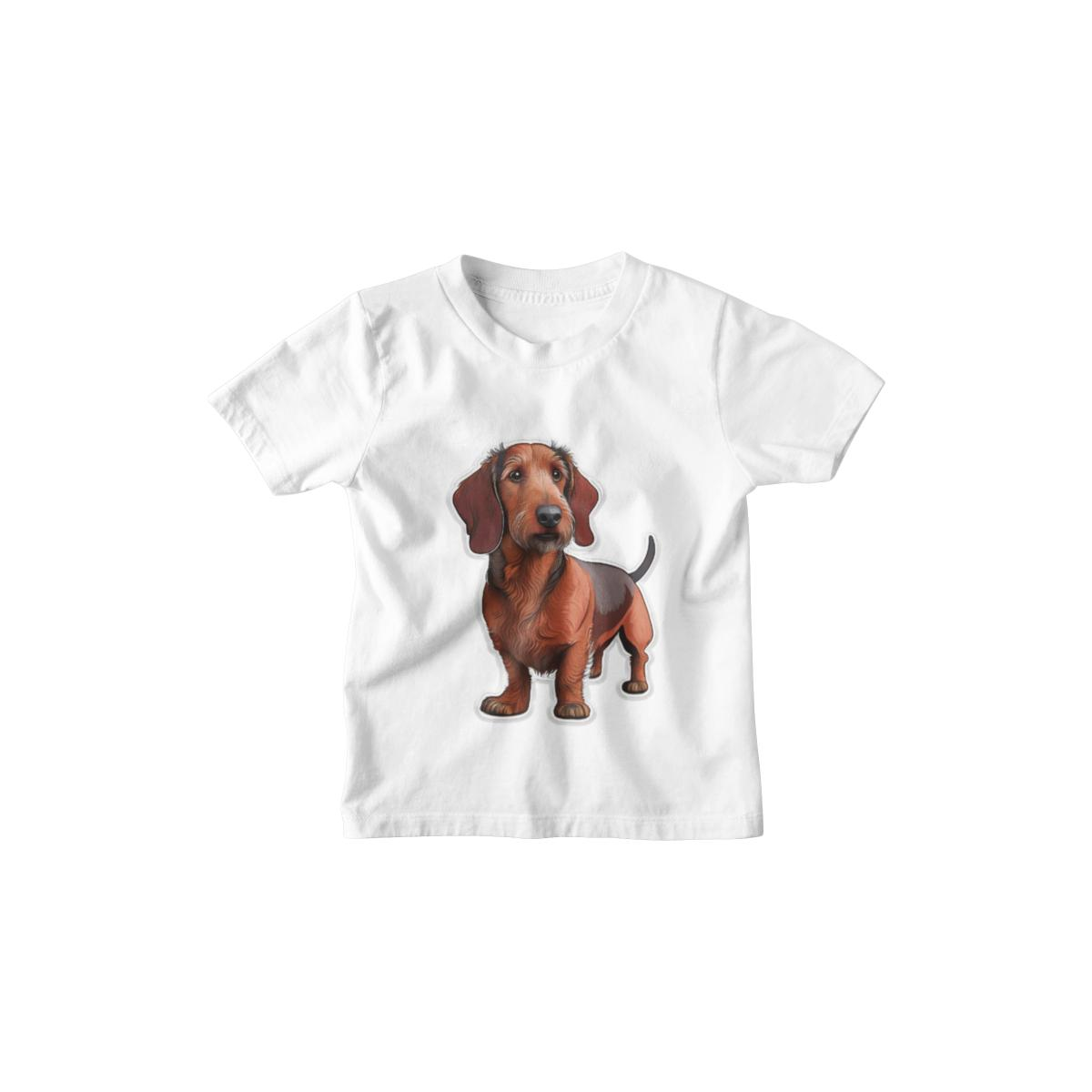 Kinder T-Shirt Rauhaardackel