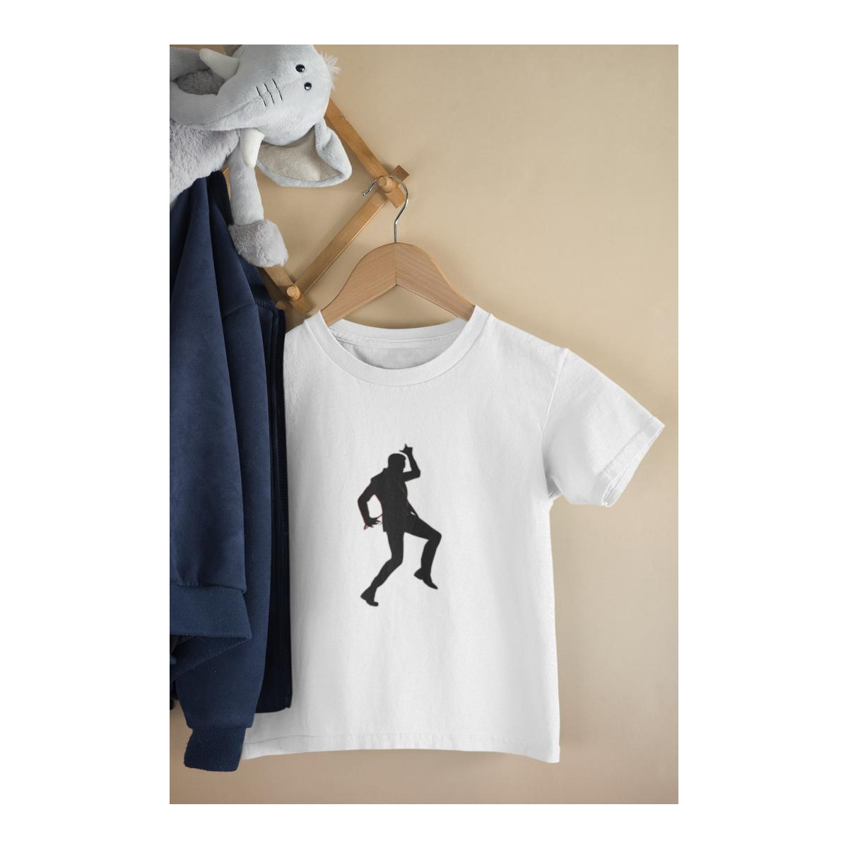 Kinder T-Shirt Rockstar Silhouette