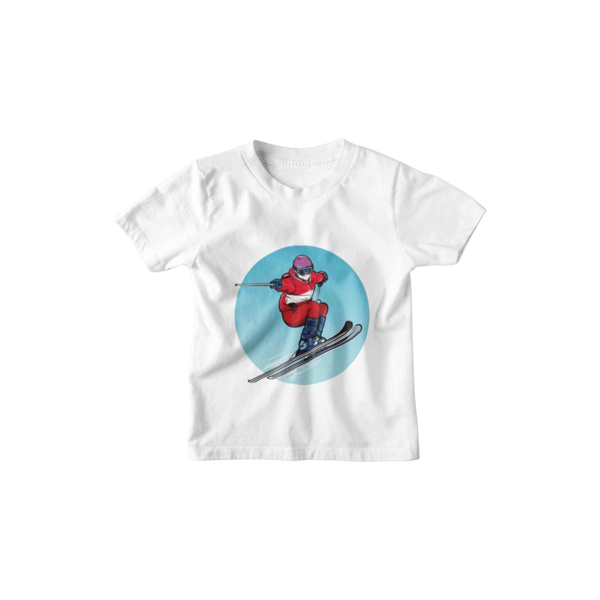 Kinder T-Shirt Ski-Cross