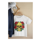 Kinder T-Shirt Skull with Roses