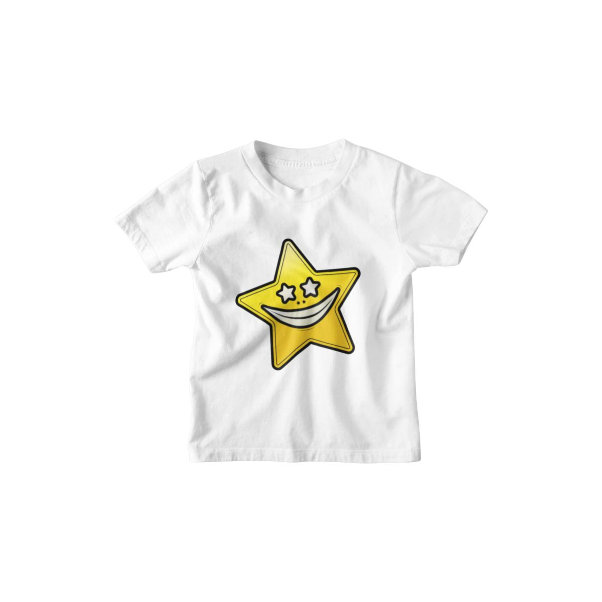 Kinder T-Shirt Smile Star