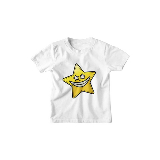 Kinder T-Shirt Smile Star