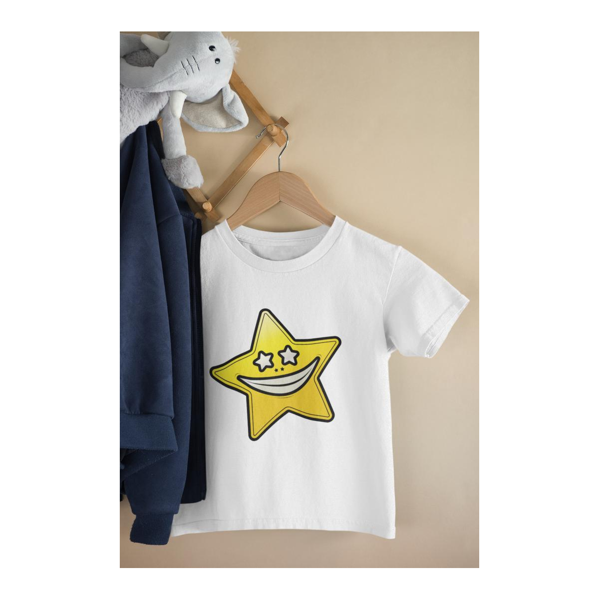 Kinder T-Shirt Smile Star
