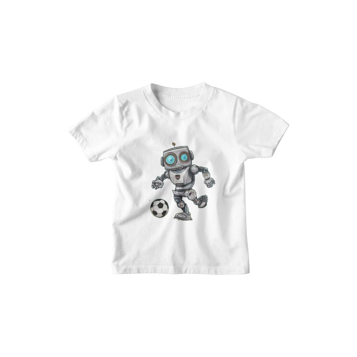 Kinder T-Shirt Soccer-Roboter