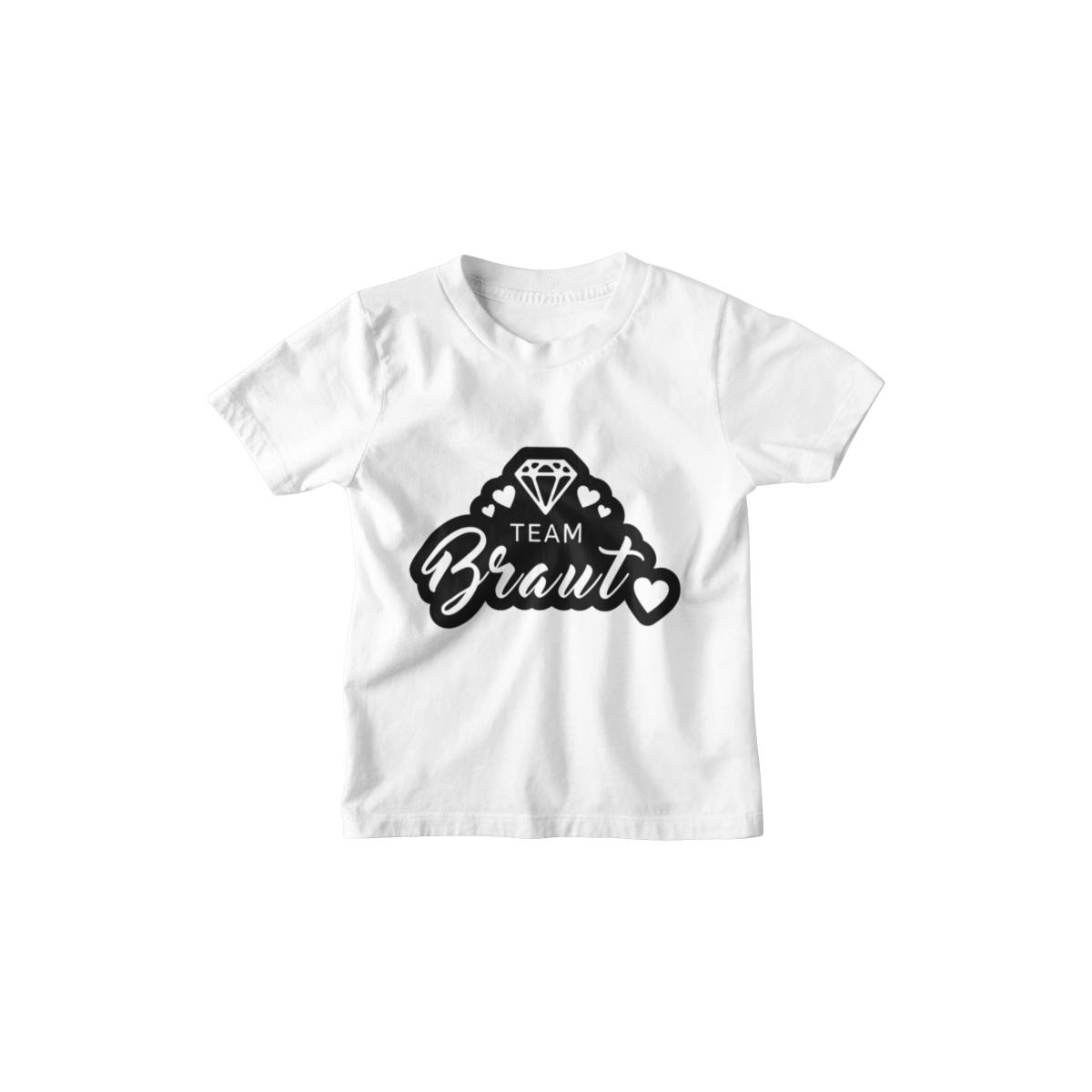 Kinder T-Shirt Team Braut