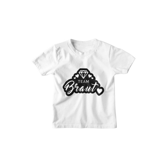 Kinder T-Shirt Team Braut