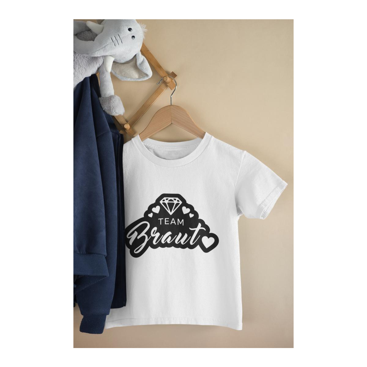 Kinder T-Shirt Team Braut