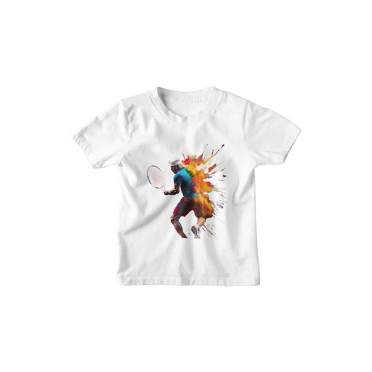 Kinder T-Shirt Tennispieler
